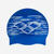 Bonnet de bain silicone réversible - Arena swim cap bleu blanc