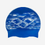 Bonnet de bain silicone réversible - Arena swim cap bleu blanc