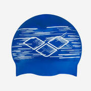 Cască de baie reversibilă silicon Arena Swim Cap Albastru-Alb