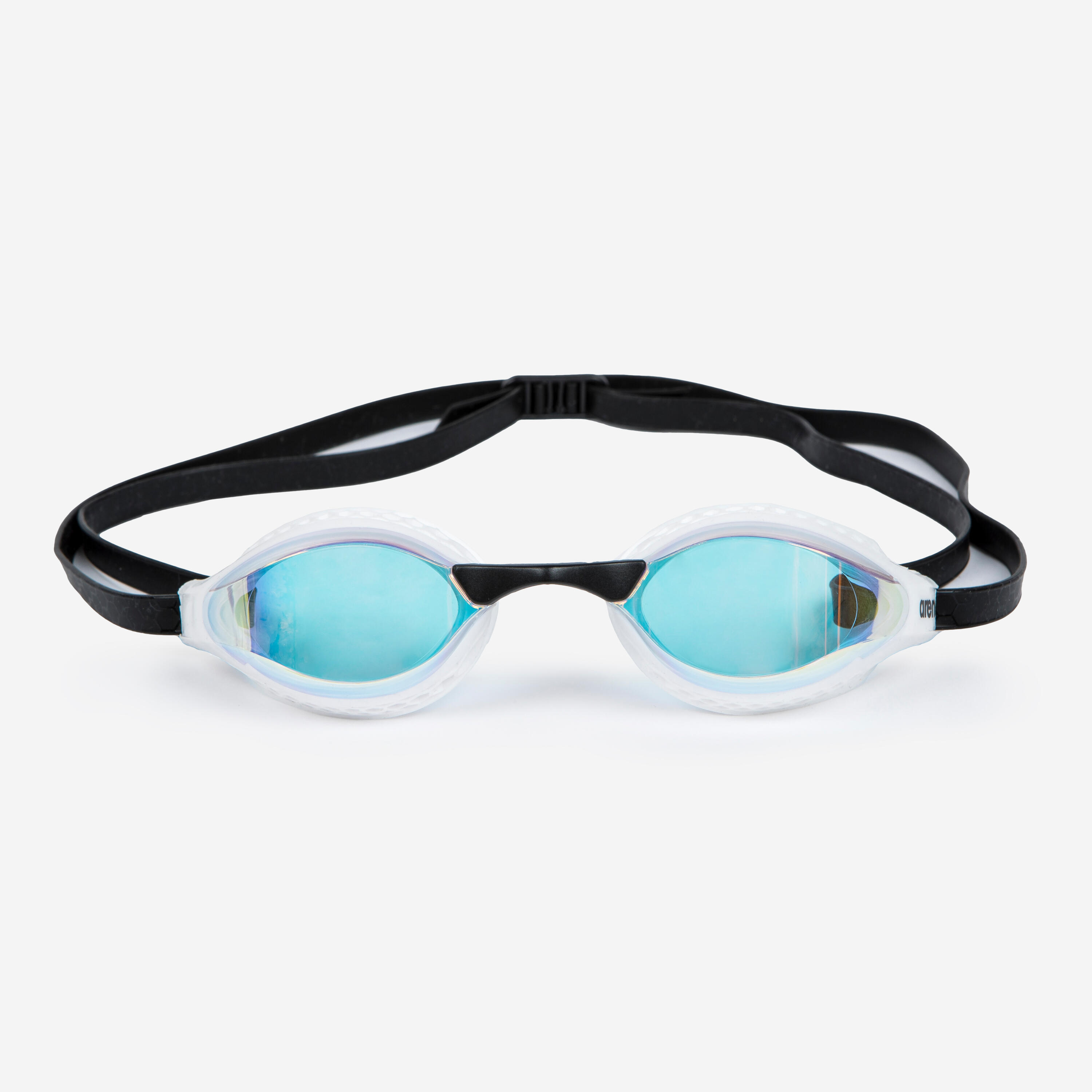 Occhialini piscina ARENA AIRSPEED specchio bianchi 4/5