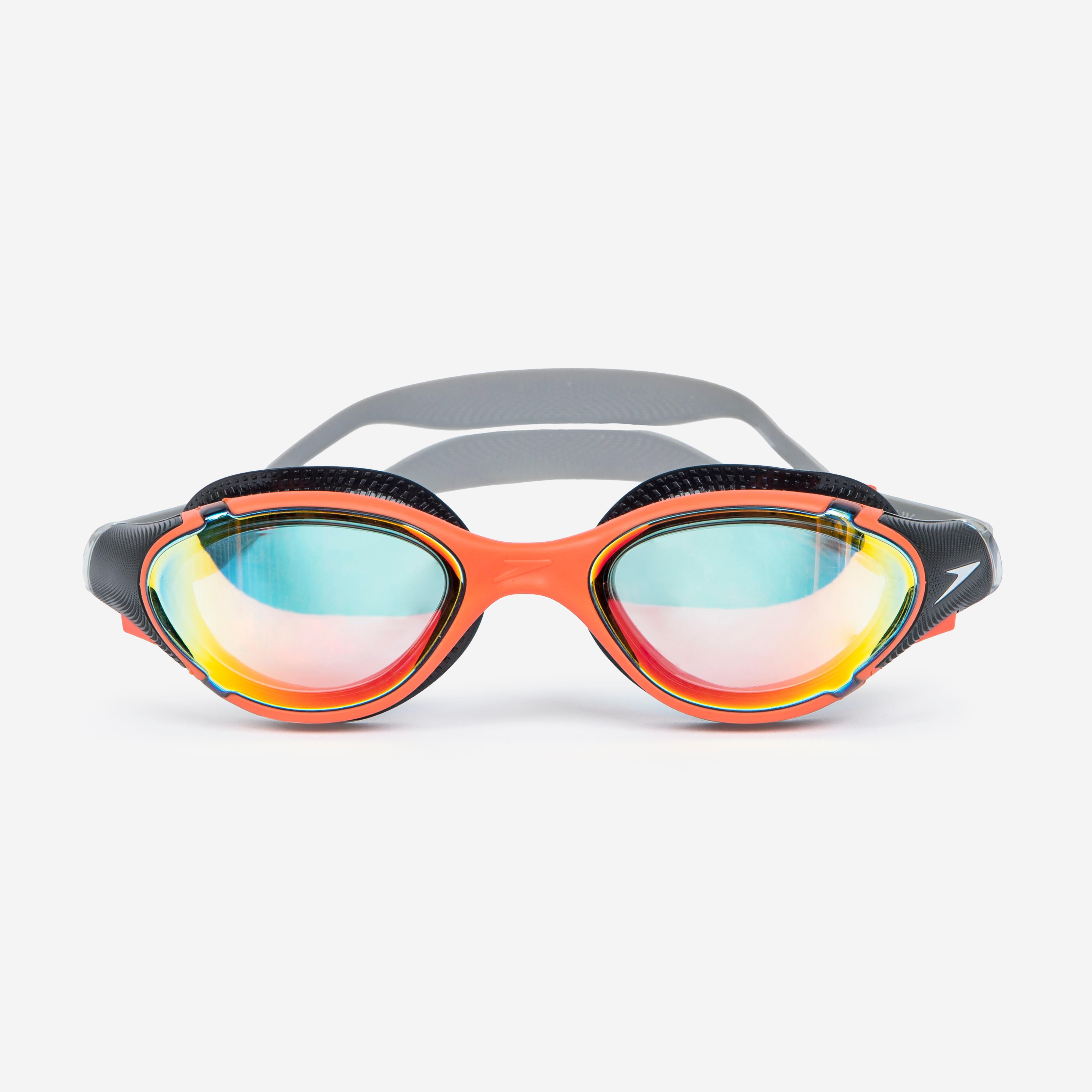 SPEEDO Plavecké okuliare Speedo Biofuse 2.0 čierno-oranžové bez · záber 4