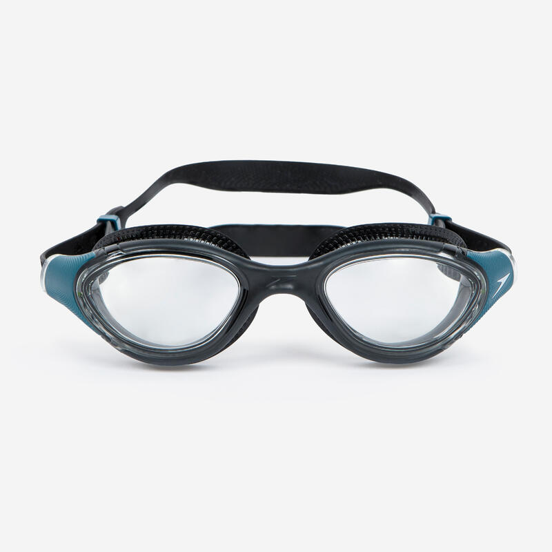 Ochelari de înot Lentile transparente Speedo Biofuse 2.0 Negru-Albastru