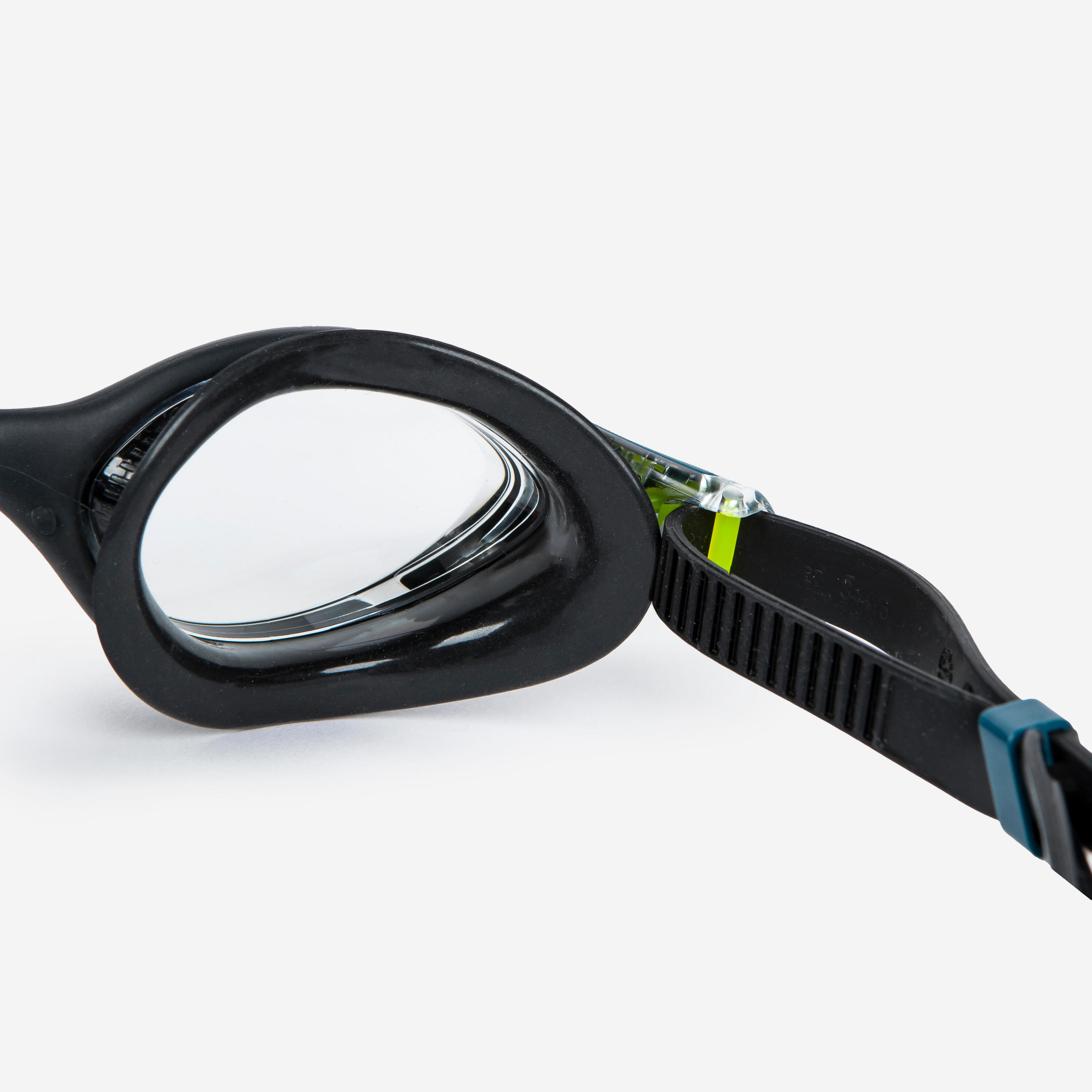 Occhialini piscina SPEEDO BIOFUSE 2.0 lenti chiare nero-azzurro 3/5