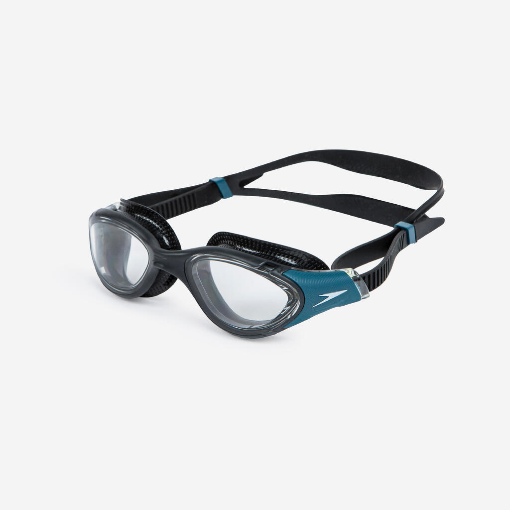 Γυαλιά κολύμβησης με διαφανείς φακούς - Speedo Biofuse 2.0 Μαύρο/Μπλε