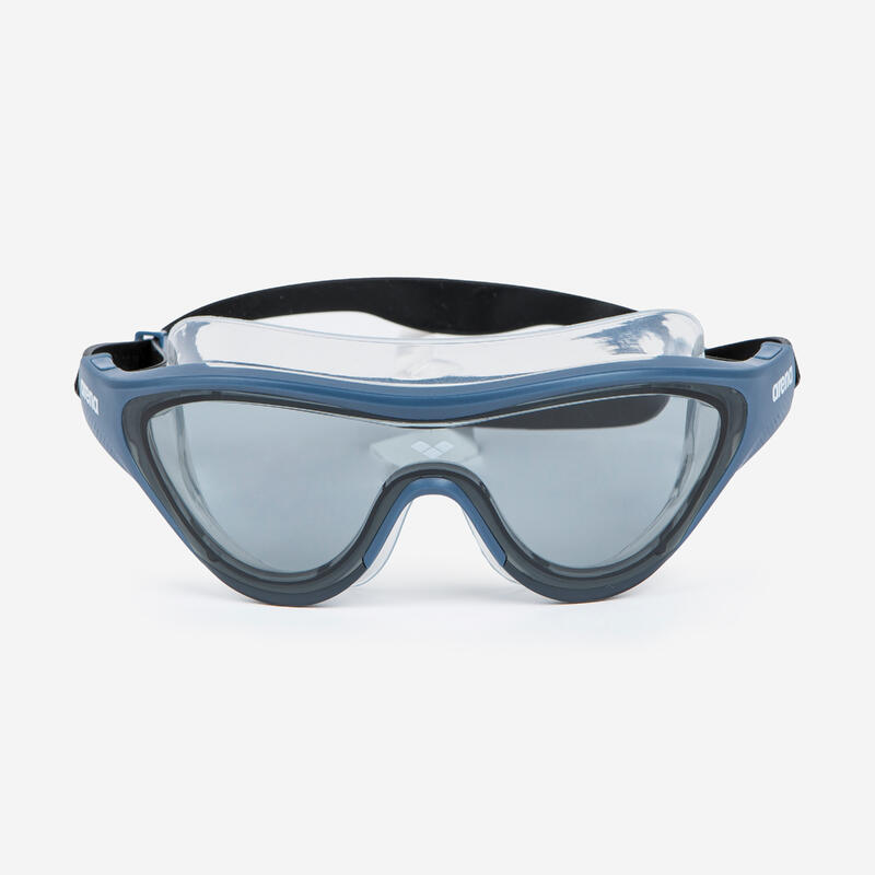 Masque de natation verres fumés - Arena The One fumées bleu