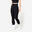 Trainingslegging met elastische tailleband voor dames zwart