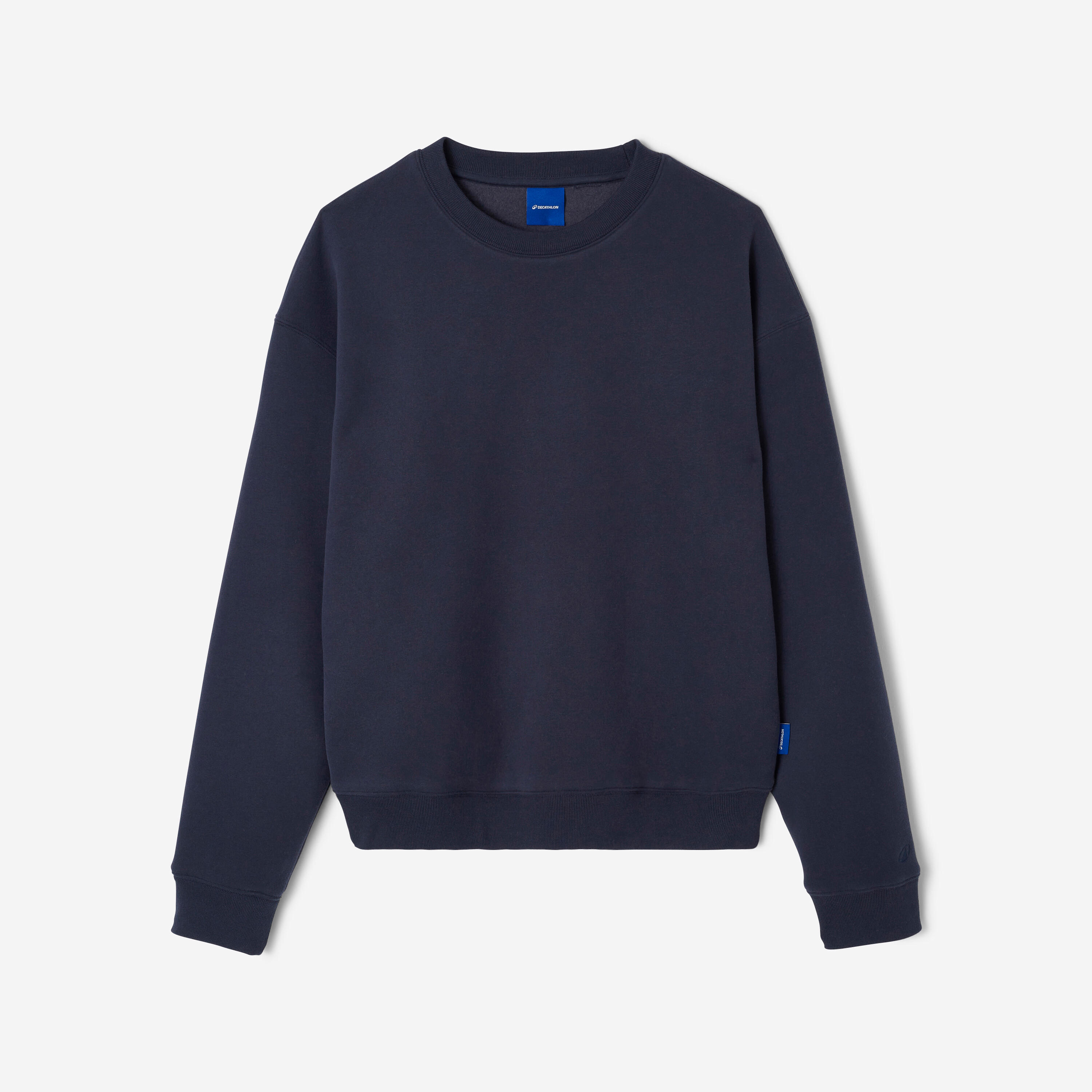 Herensweater met ronde hals Elementals marineblauw 4/6