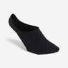 Set of 3 Cotton Invisible Socks -Black