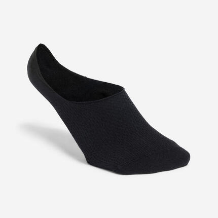 Chaussettes invisibles, noir, lot de 3