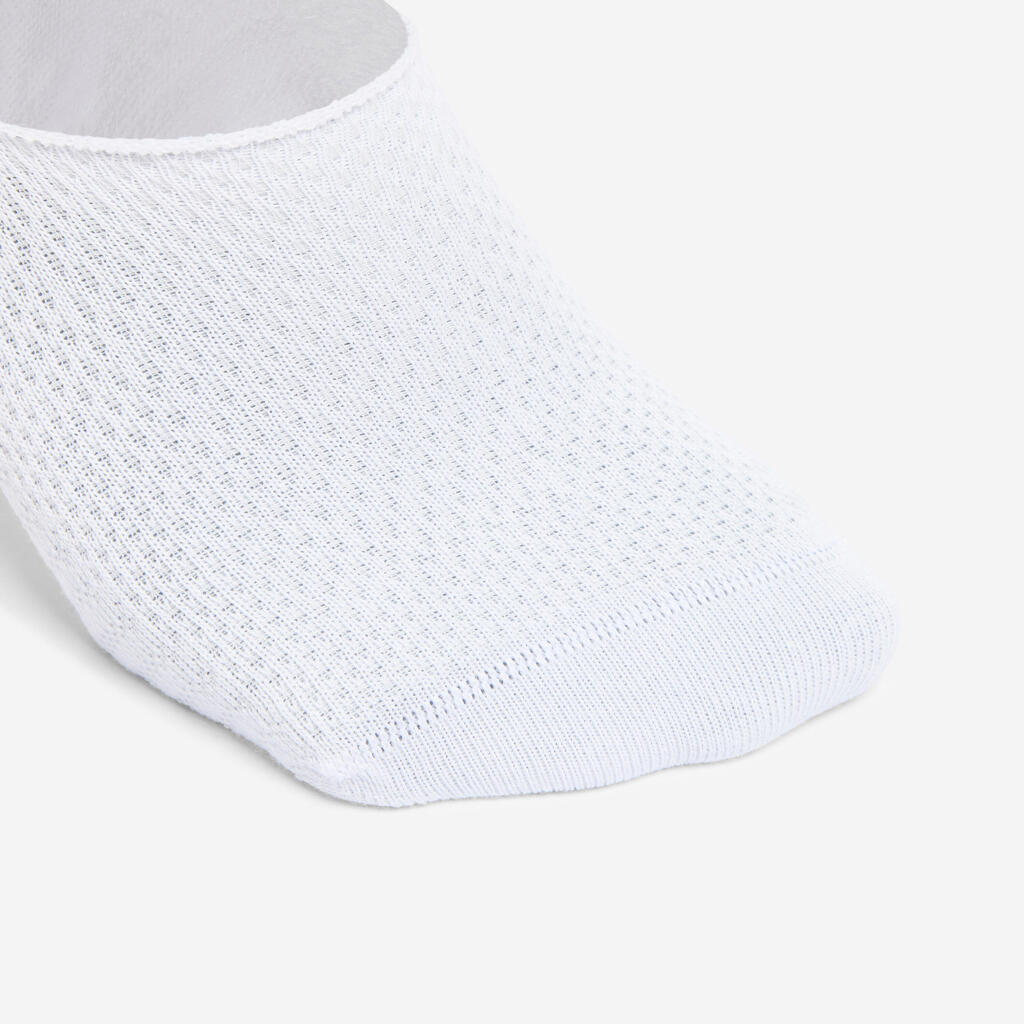 Chaussettes invisibles, blanc, lot de 3