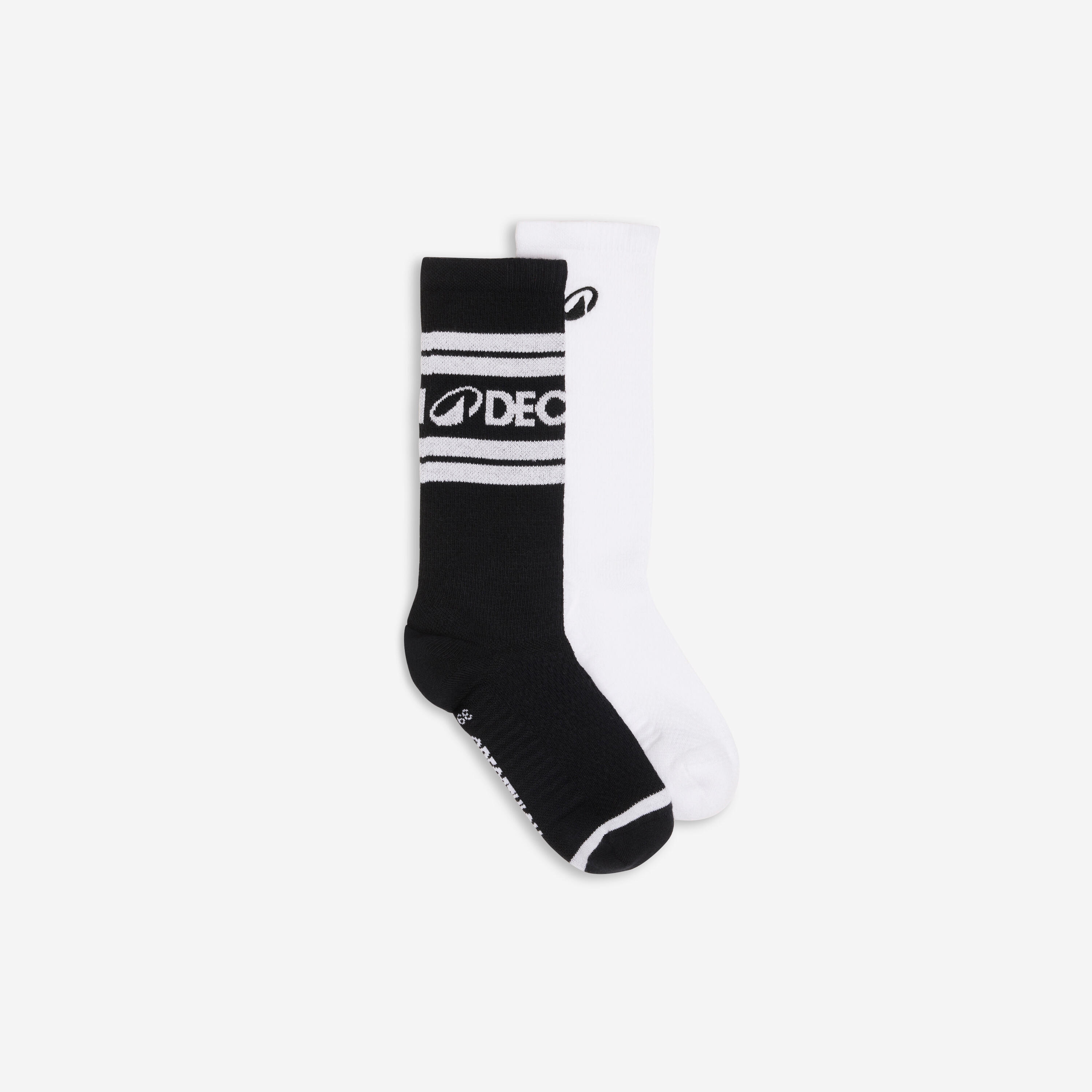Decathlon Socken Mid 2er-Pack – schwarz/weiß | 03608392667299 Decathlon Socken Mid 2er-Pack – schwarz/weiß | 03608392667299