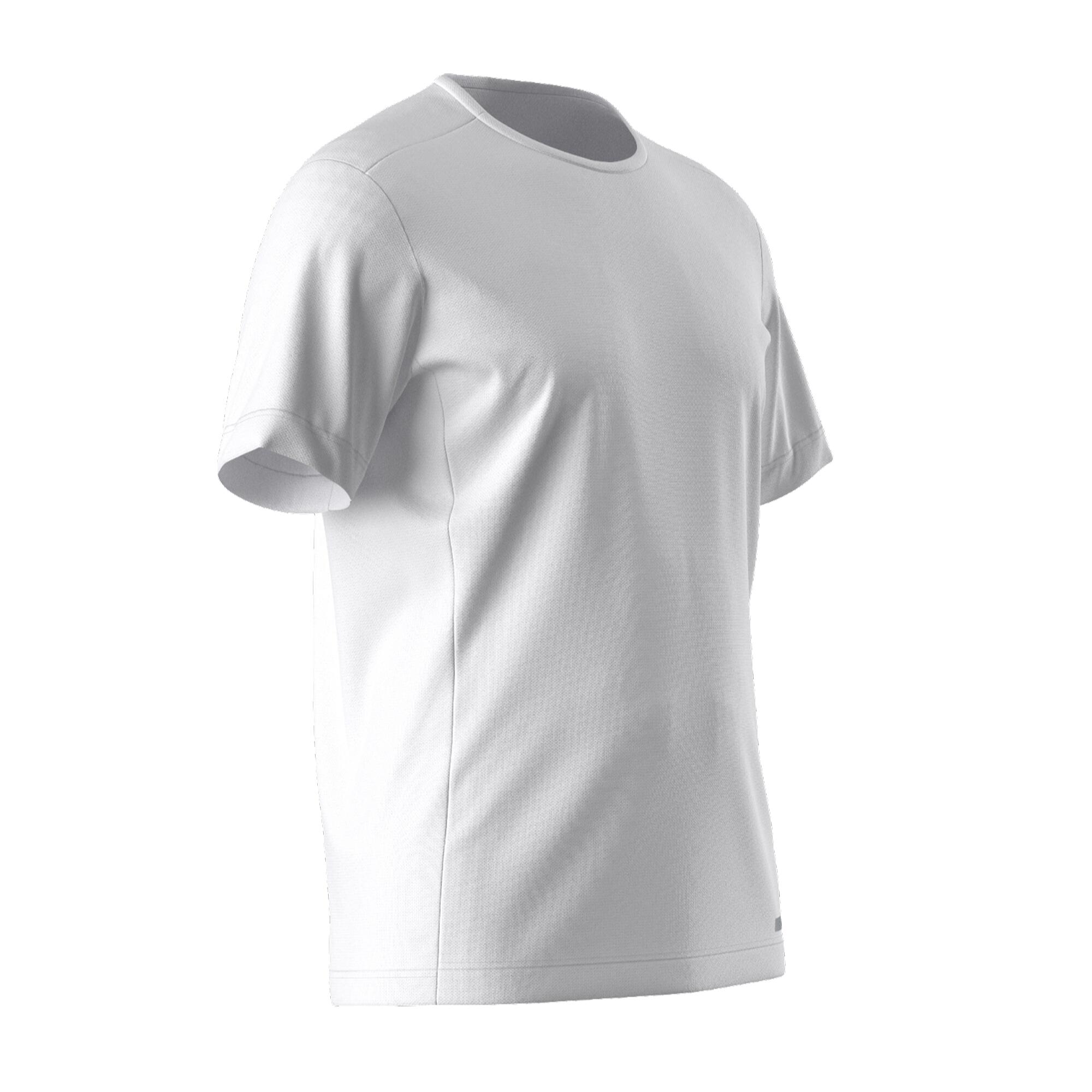 POLERA RUNNING TRANSPIRABLE HOMBRE - KIPRUN 100 DRY BLANCO 6/6