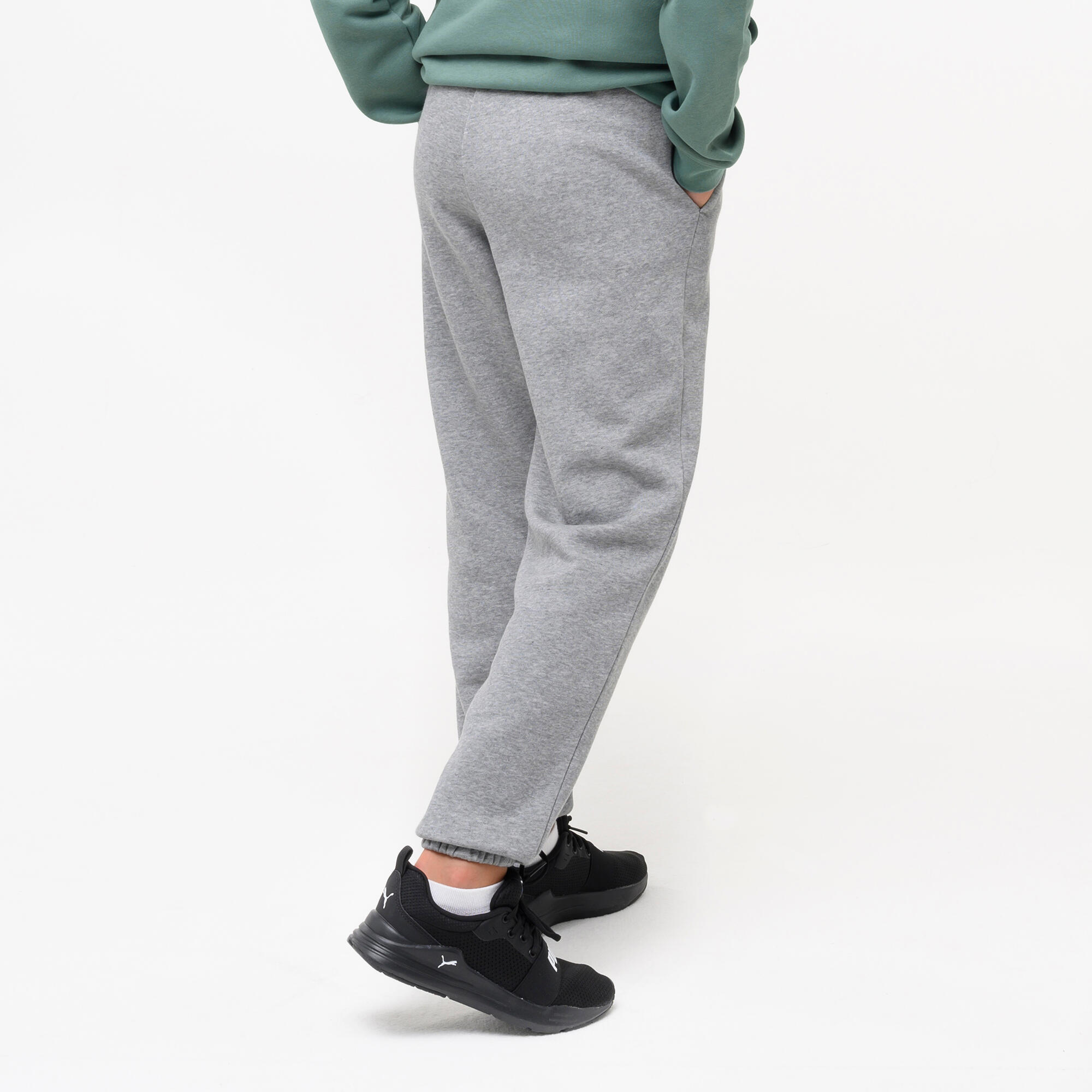 Pantalón Jogger Puma Niños Gris 3/6
