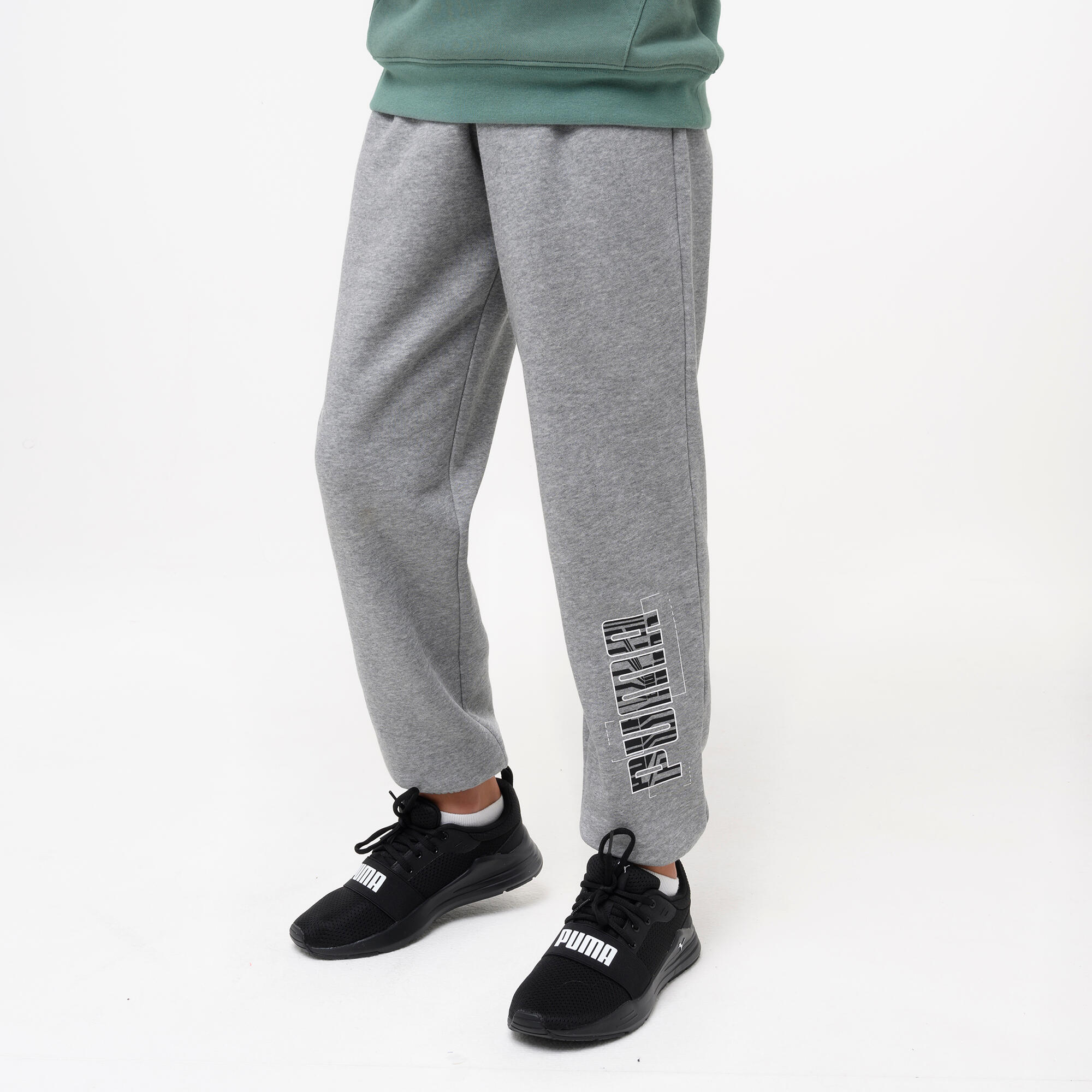 Pantalon de trening Ed. fizică Gri Copii