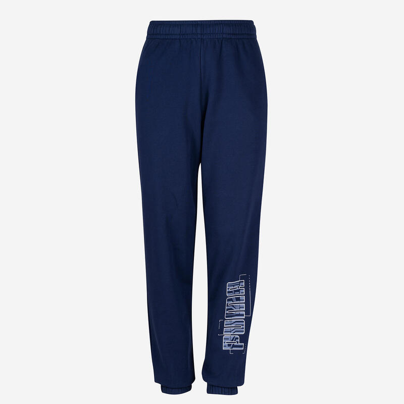 Pantalon de trening PUMA Educație fizică Bleumarin Copii