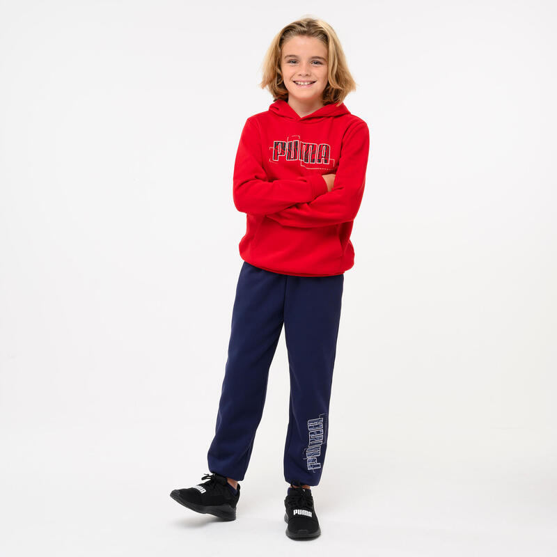 Pantalon de jogging enfant, bleu marine
