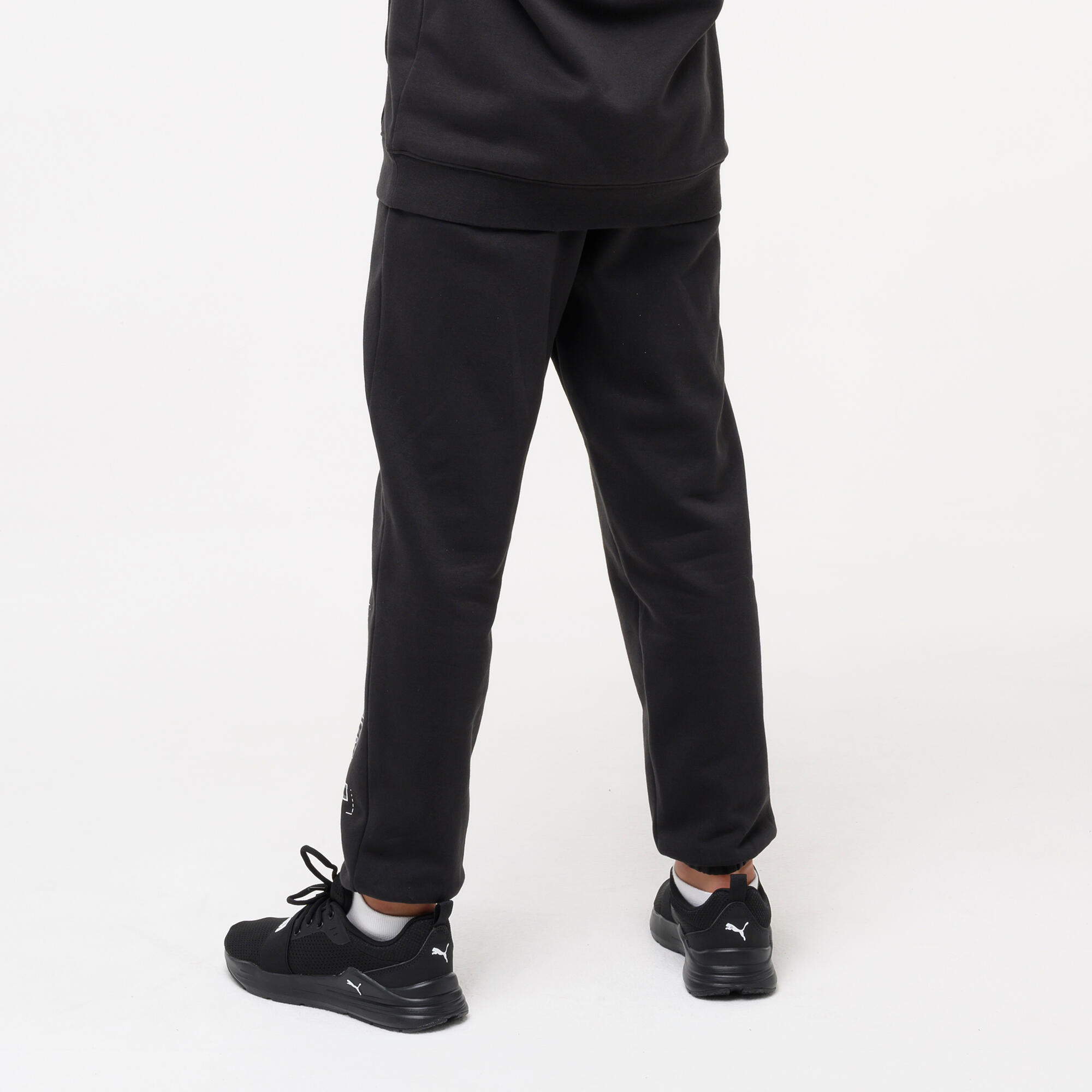Pantalón Jogger Puma Niños Negro 3/5