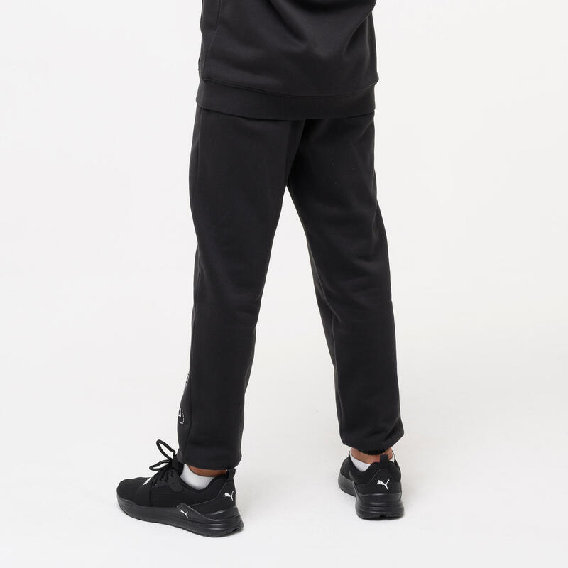 Pantalon de trening Ed. fizică Negru Copii