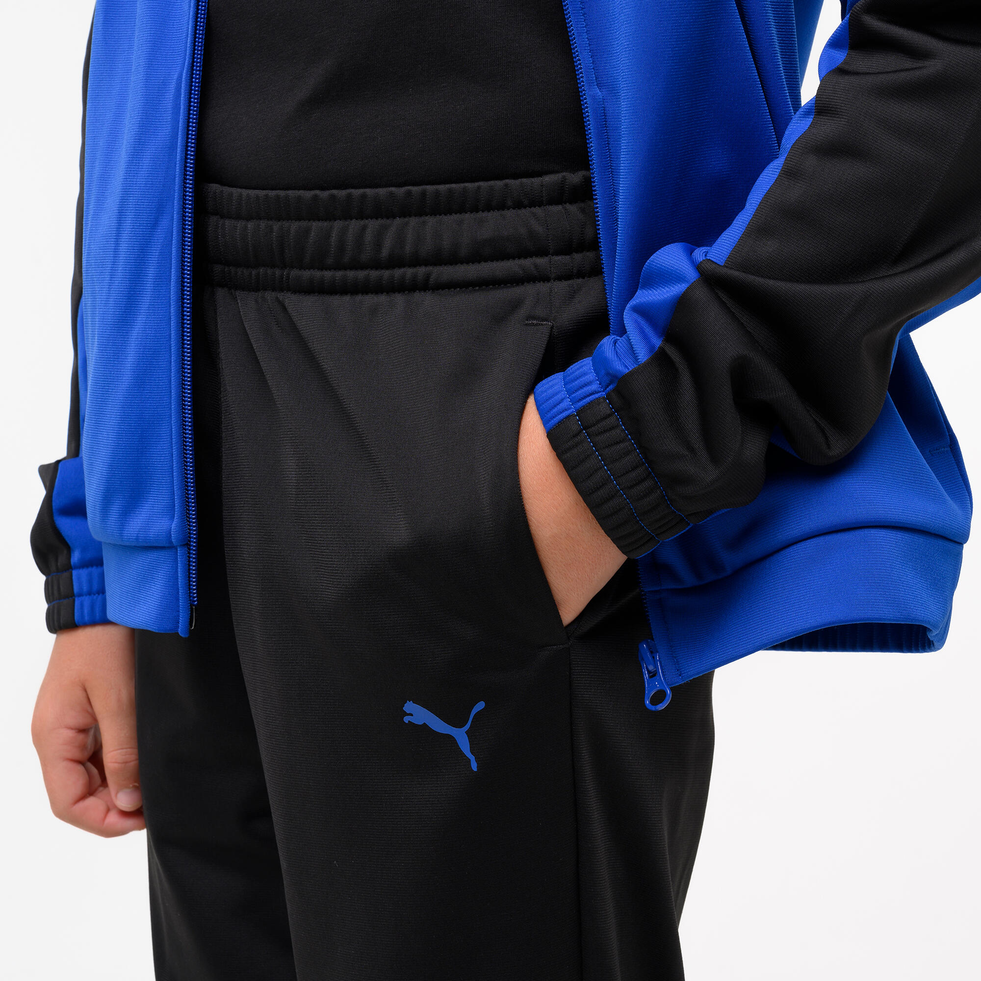 Chándal Puma Niños Azul Negro Poliéster 6/7