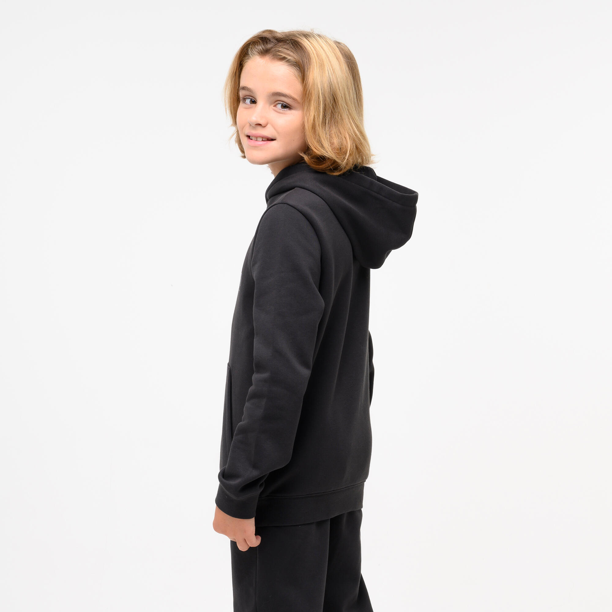 Hoodie Kinder - Print schwarz  3/6