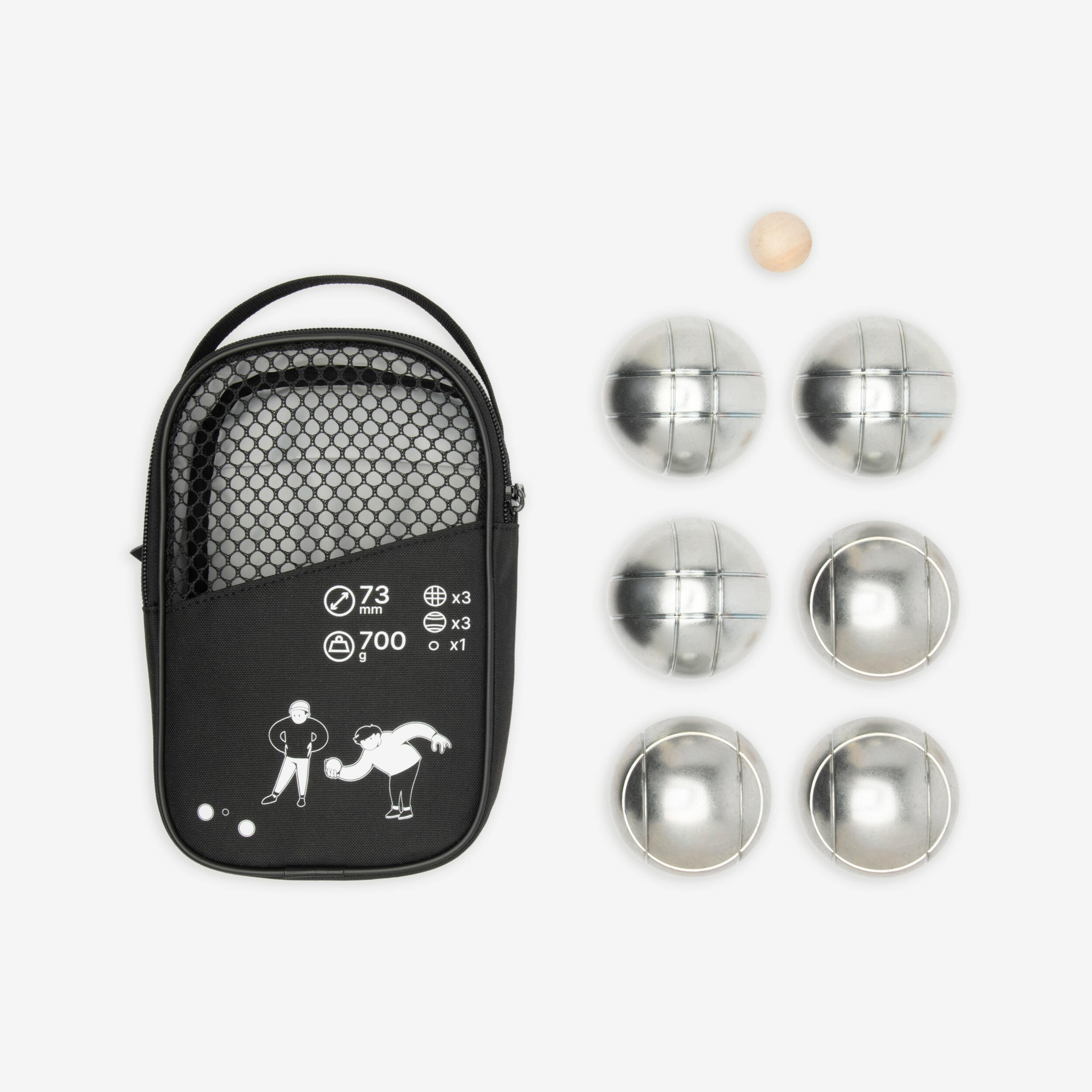 6 boules de pétanque – Loisir 100 - DECATHLON