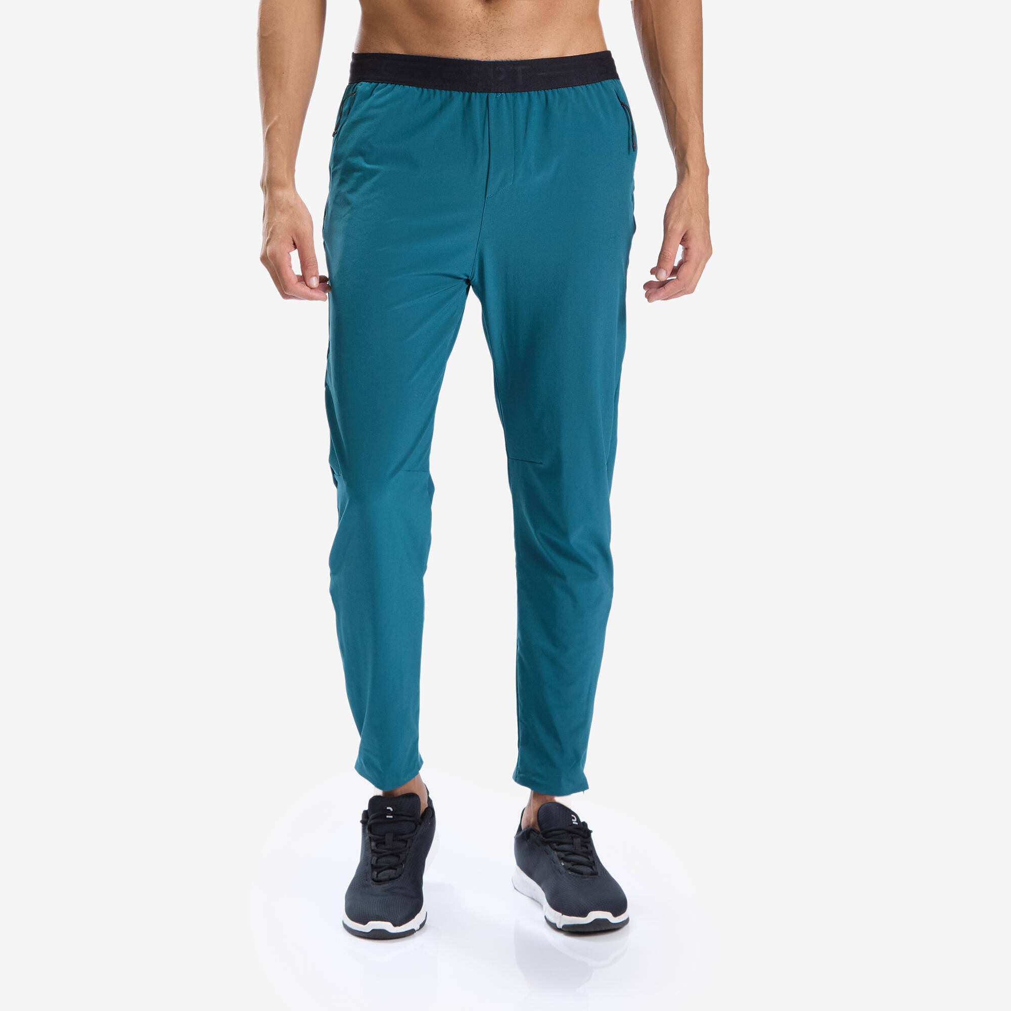 Men's Fitness Breathable Slim-Fit Performance Bottoms -  1