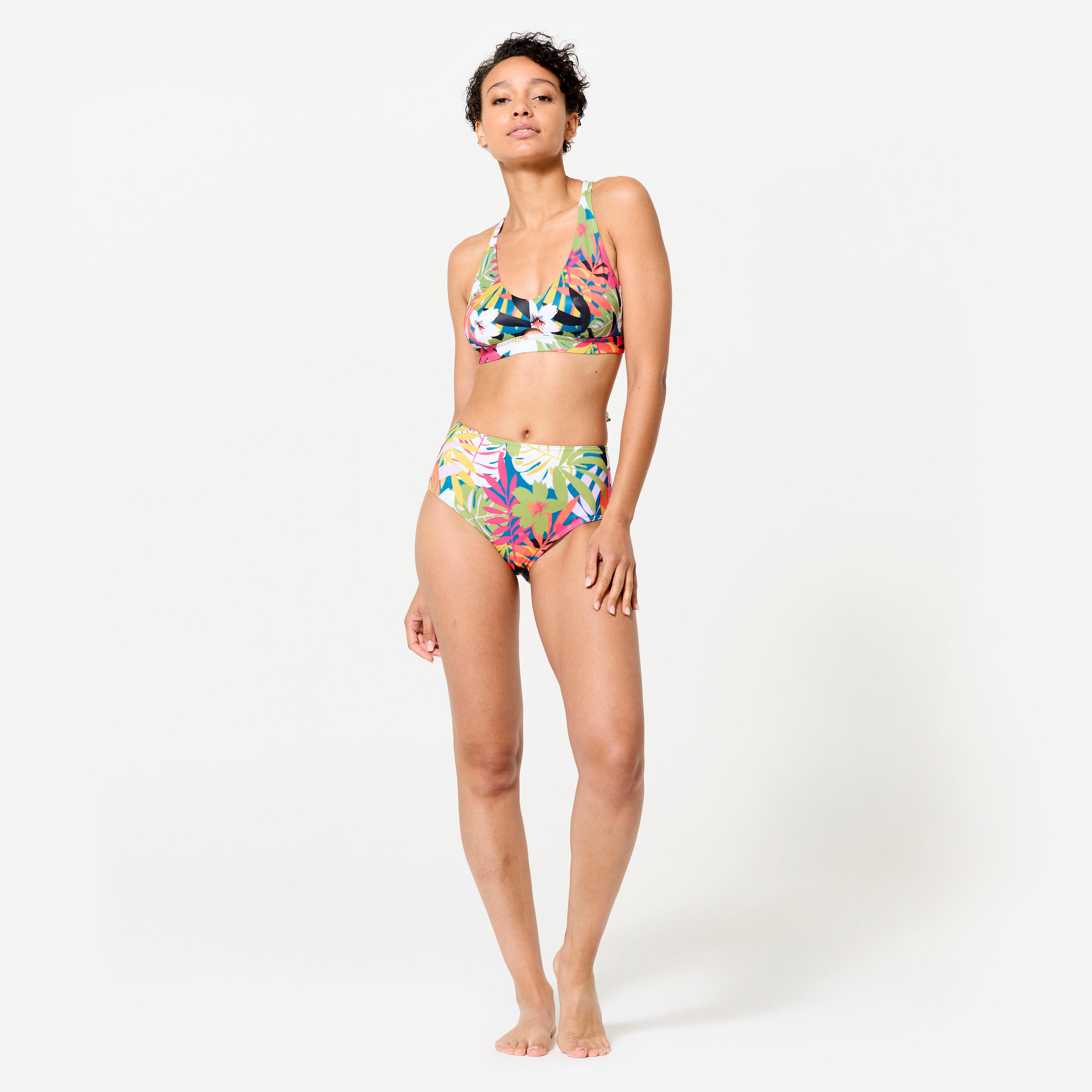Bikinitop voor surfen dames Agatha multicolor 2/7