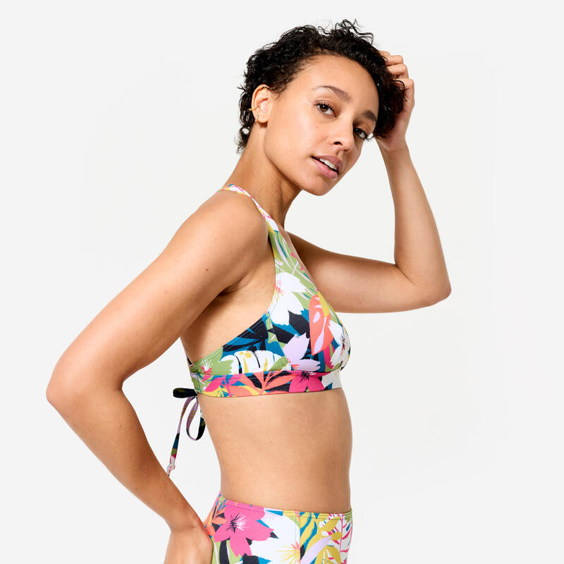Bustieră de baie Agatha flori multicolore Damă