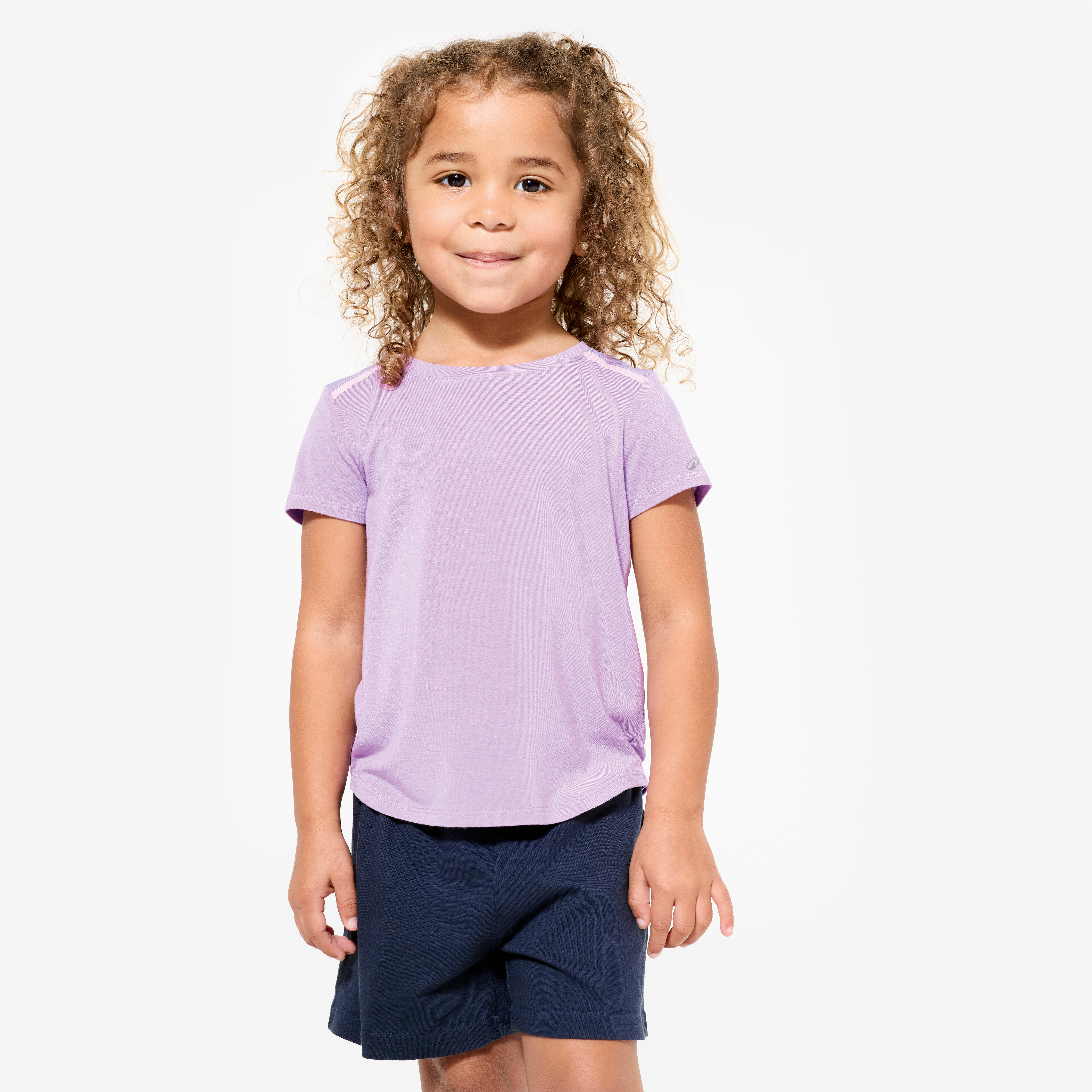 Kids' Light and Breathable Baby Gym T-Shirt - Orange