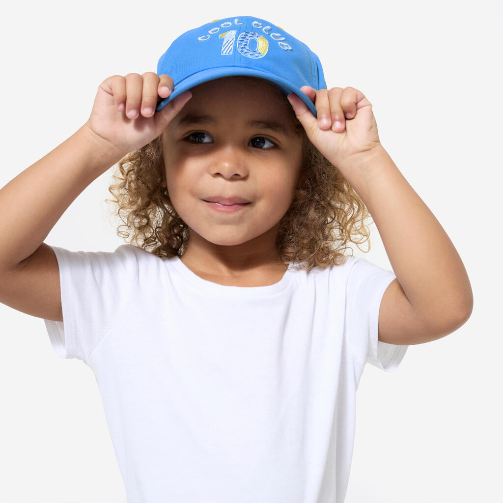 Casquette multisport ajustable bébé mixte, Blanc et vert