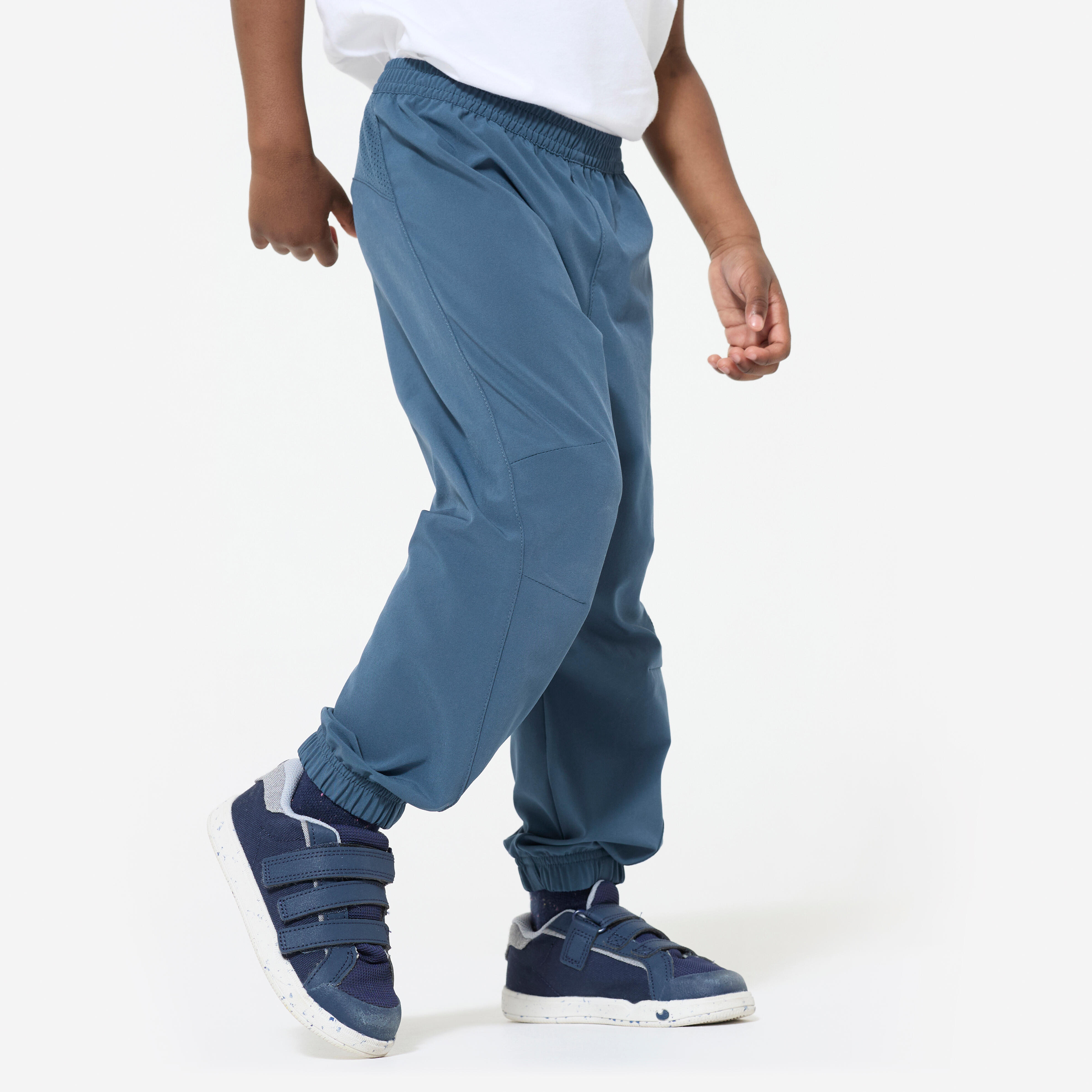 Child's unisex breathable lightweight multisports joggers, Blue