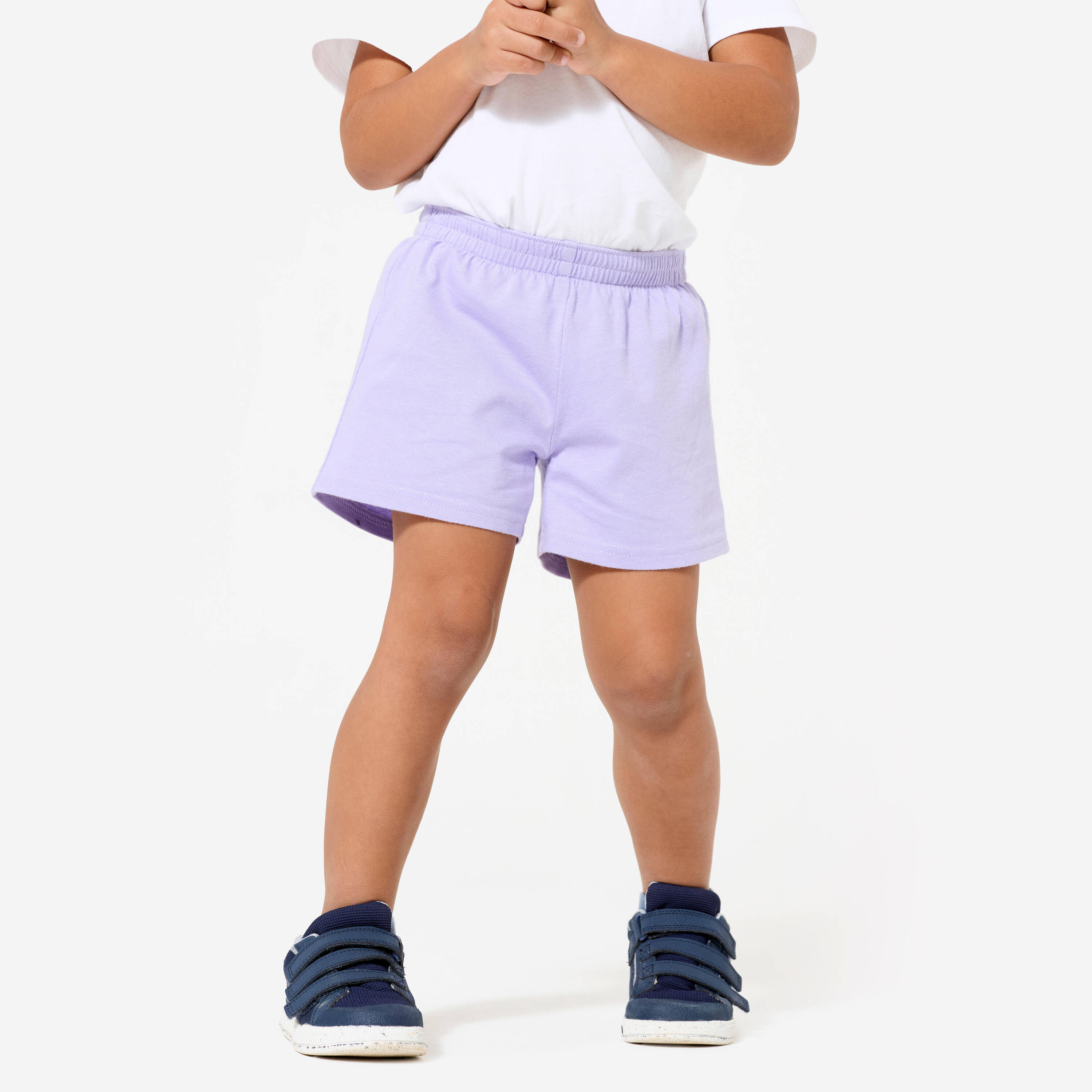 Unisex Baby Gym Soft & Comfortable Shorts - Purple -  2
