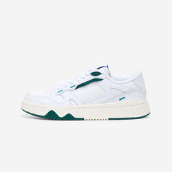 Baskets en cuir CJ80 femme blanc et vert