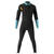 Combinaison Néoprène Longe Côte Femme 4/3 Noir Imprimée