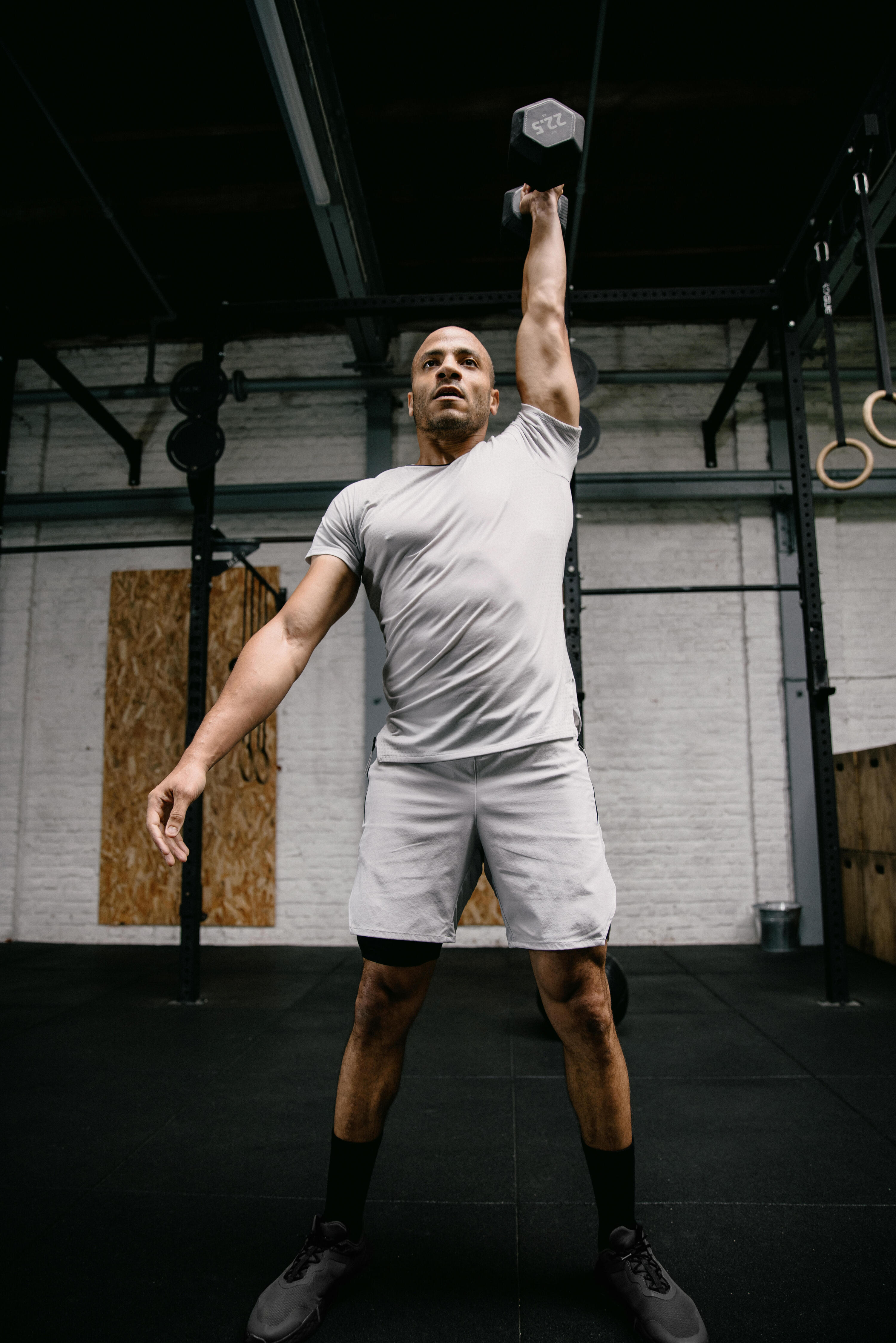 T-shirt de Cross Training Homem Celliant Cinzento 10/11