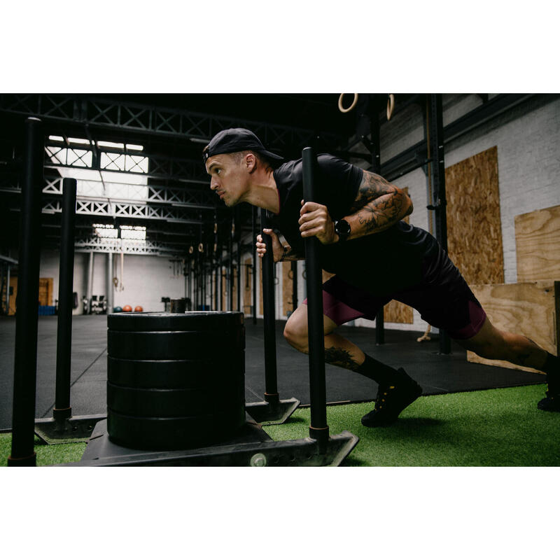 TRICOU CROSS TRAINING 900 CELLIANT Negru fumuriu Bărbați