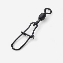 Emerillon agrafe pêche du silure Crane INOX #1 90kg 200lbs - par 5