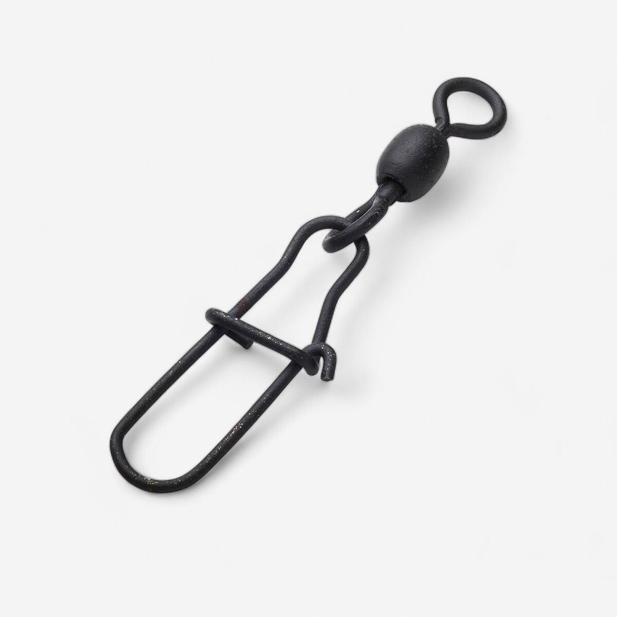 Emerillon agrafe pêche du silure Crane INOX #1 90kg 200lbs - par 5