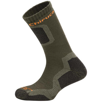 Calcetines Caza Chiruca Thermolite Largos Caña Media Verde Oliva