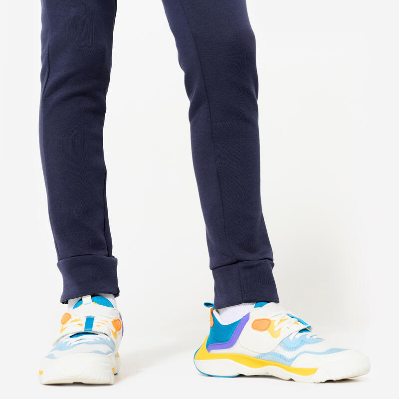 Pantalon de trening respirant 900 Educație fizică Albastru Copii