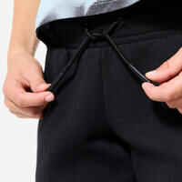 Kids' Unisex Breathable Cotton Jogging Bottoms 900 - Black