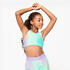 Breathable Sports Bra for Girls 500 - Lavender Purple