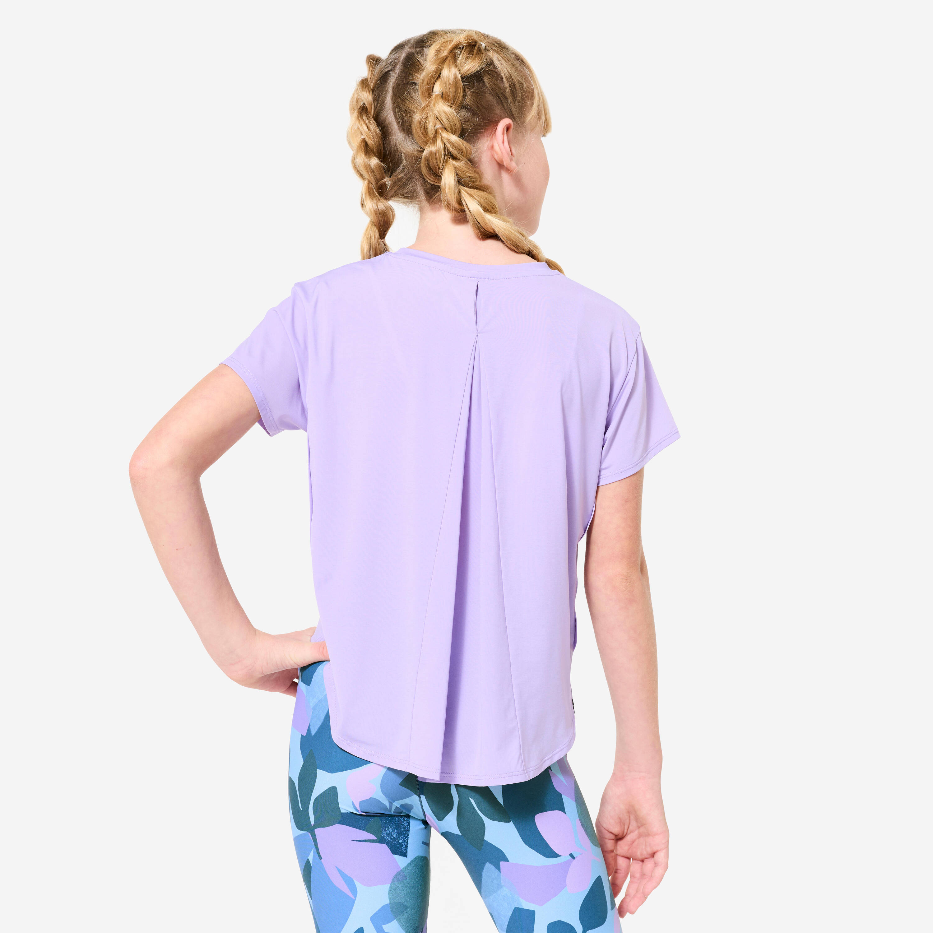 Girl's Sports T-Shirt - Lavender Purple -  4