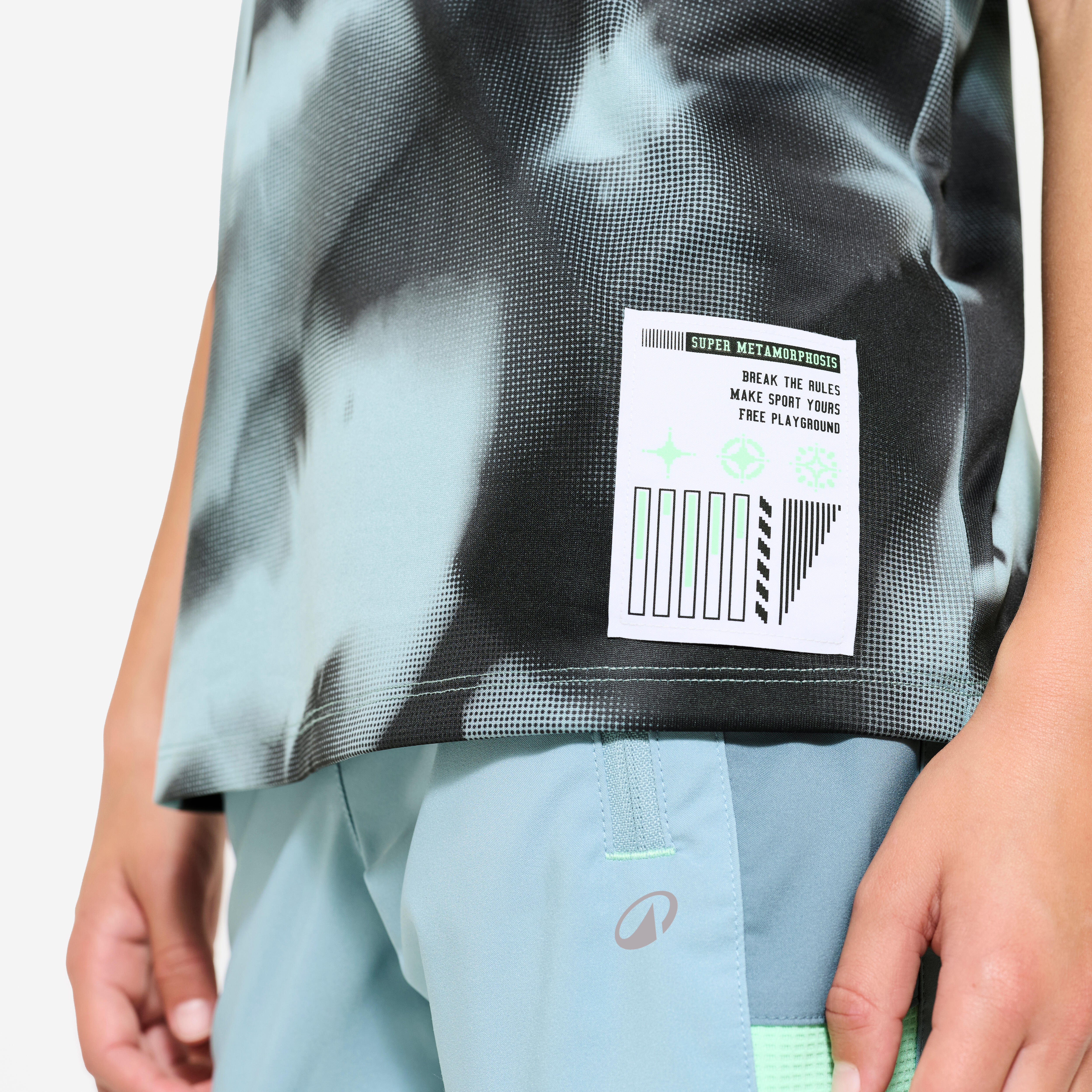 Kids' Breathable Sports T-Shirt with Print - DECATHLON