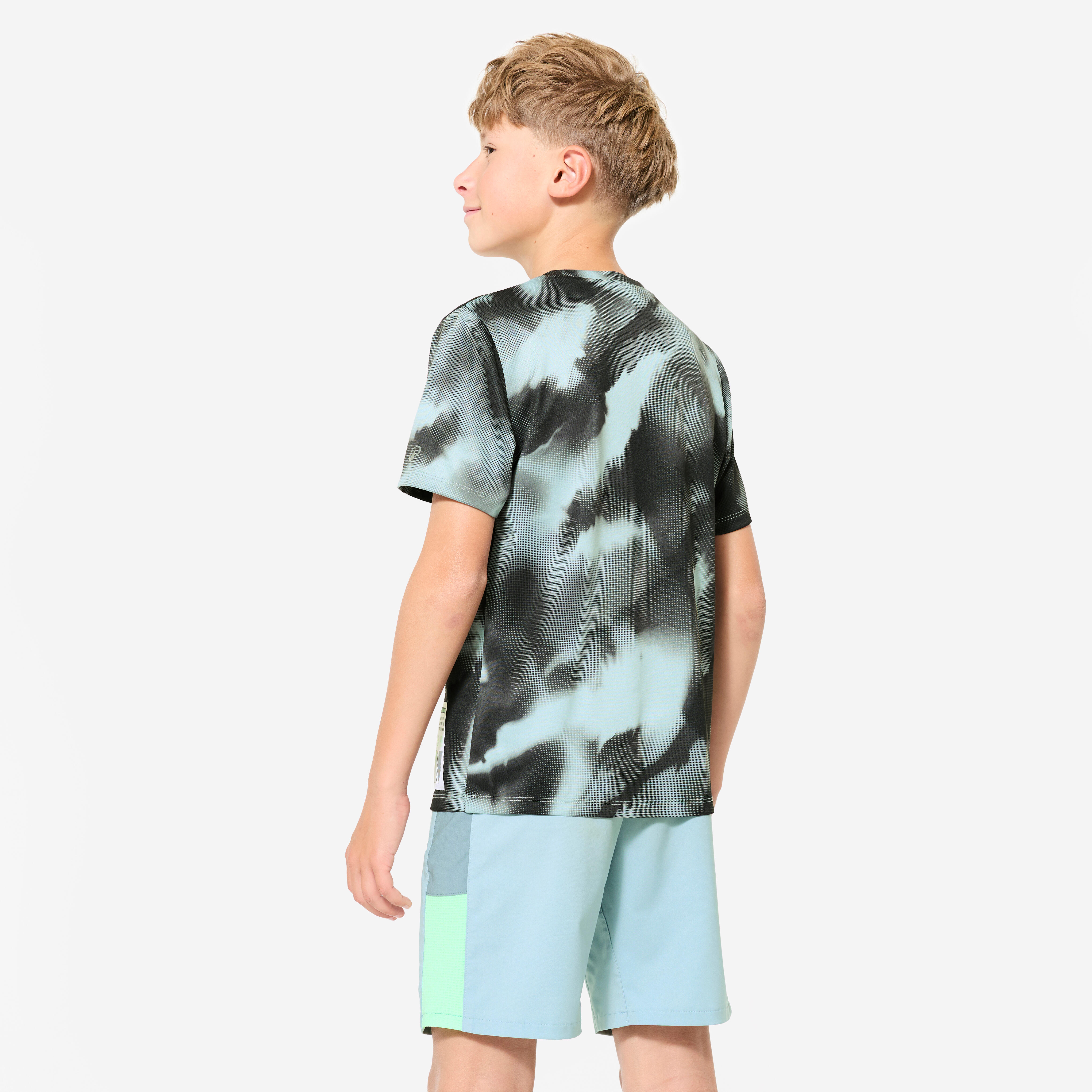 Kids' Breathable Sports T-Shirt with Print - DECATHLON