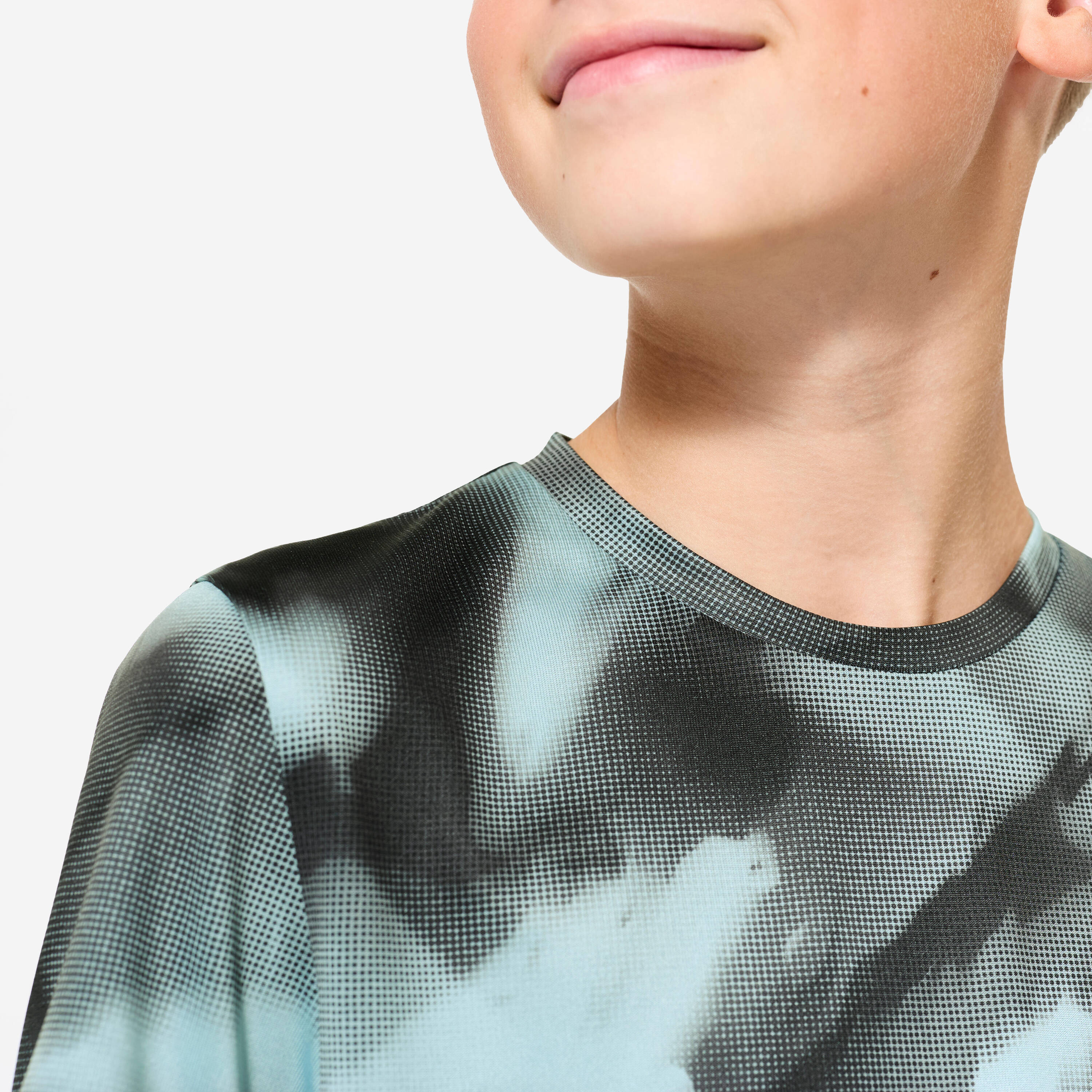 Kid's Multisports Breathable T-Shirt 500 - Grey -  3