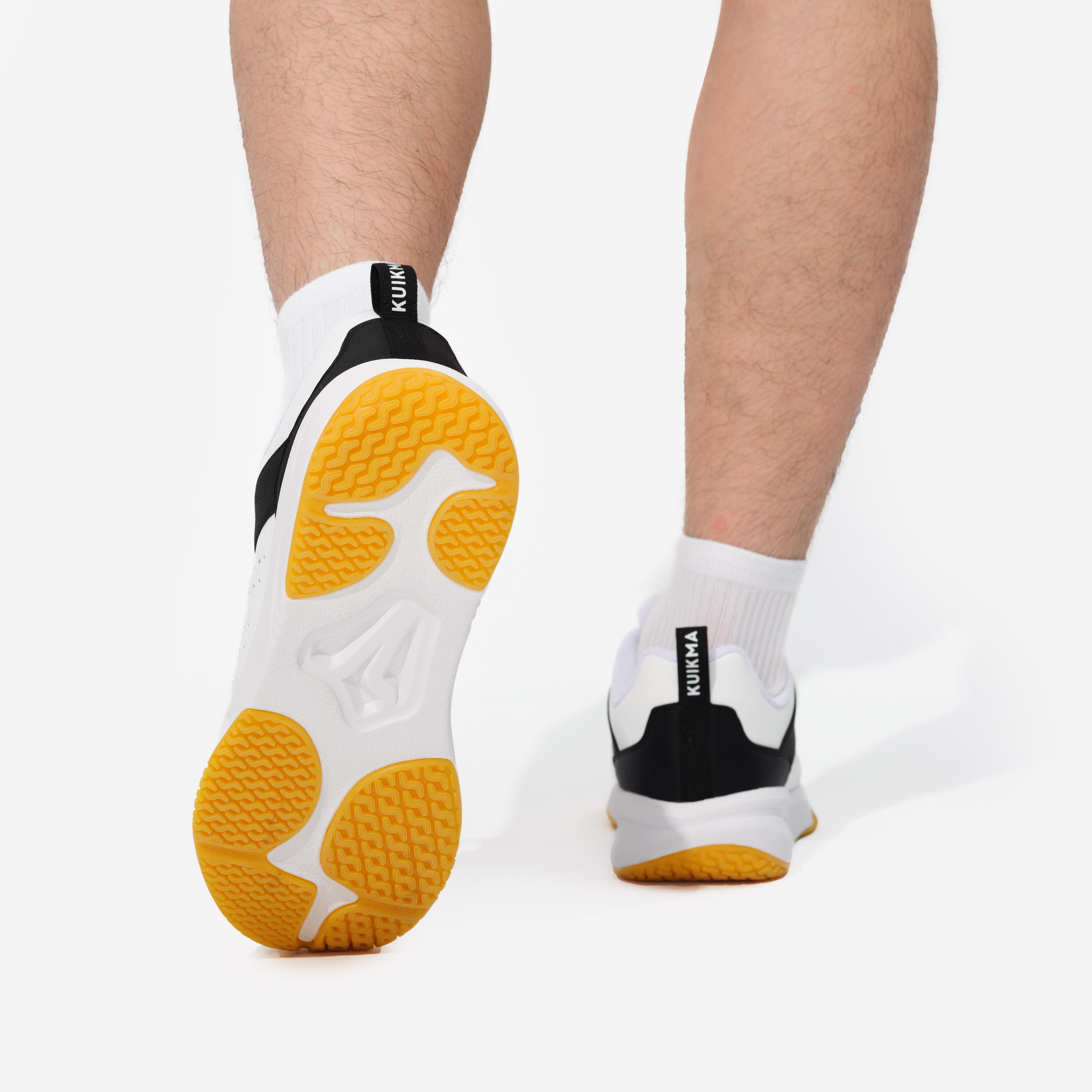 Badmintonschoenen voor heren BS Sensation 500 wit 7/8