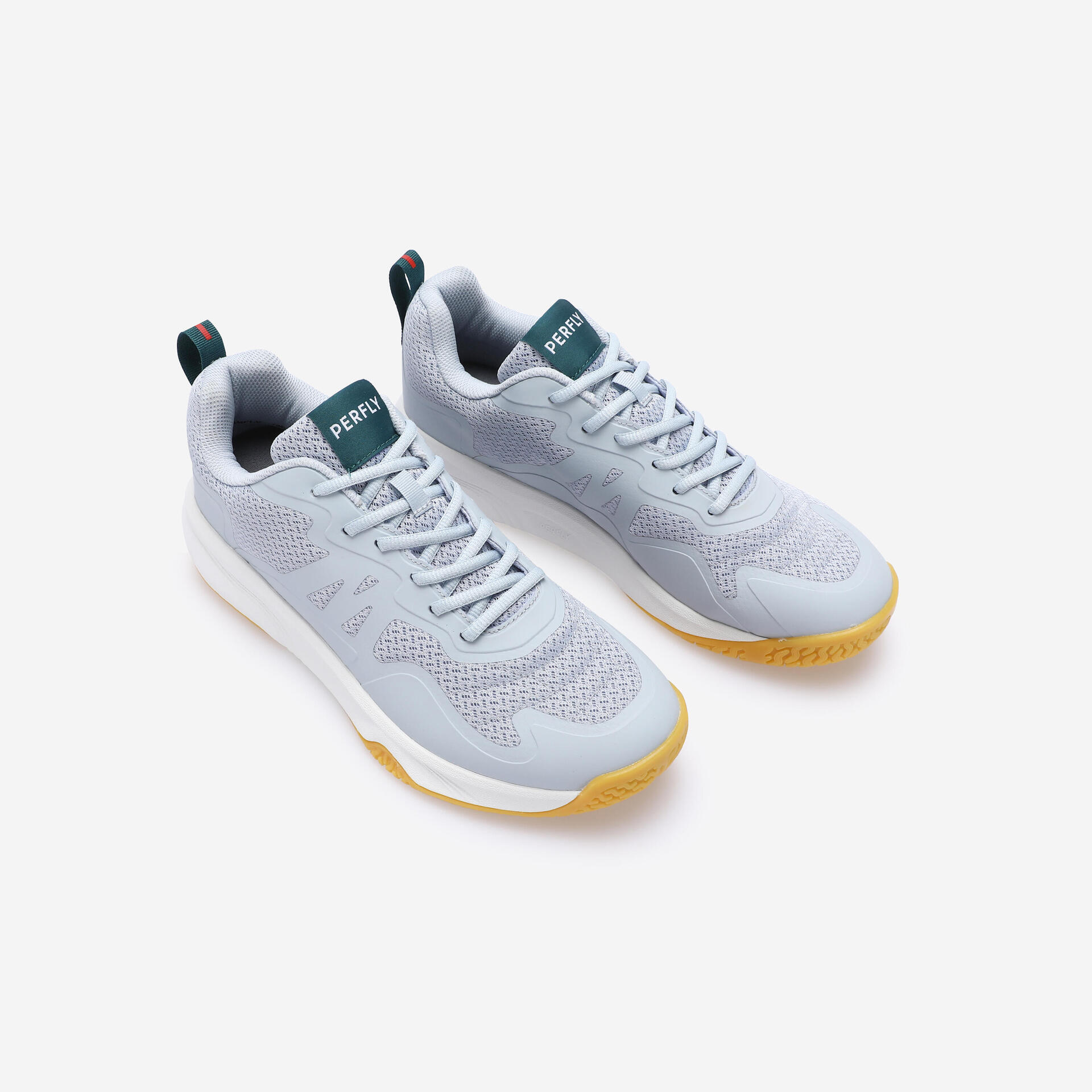 Sepatu Badminton Pria BS Sensation 530 Abu-abu