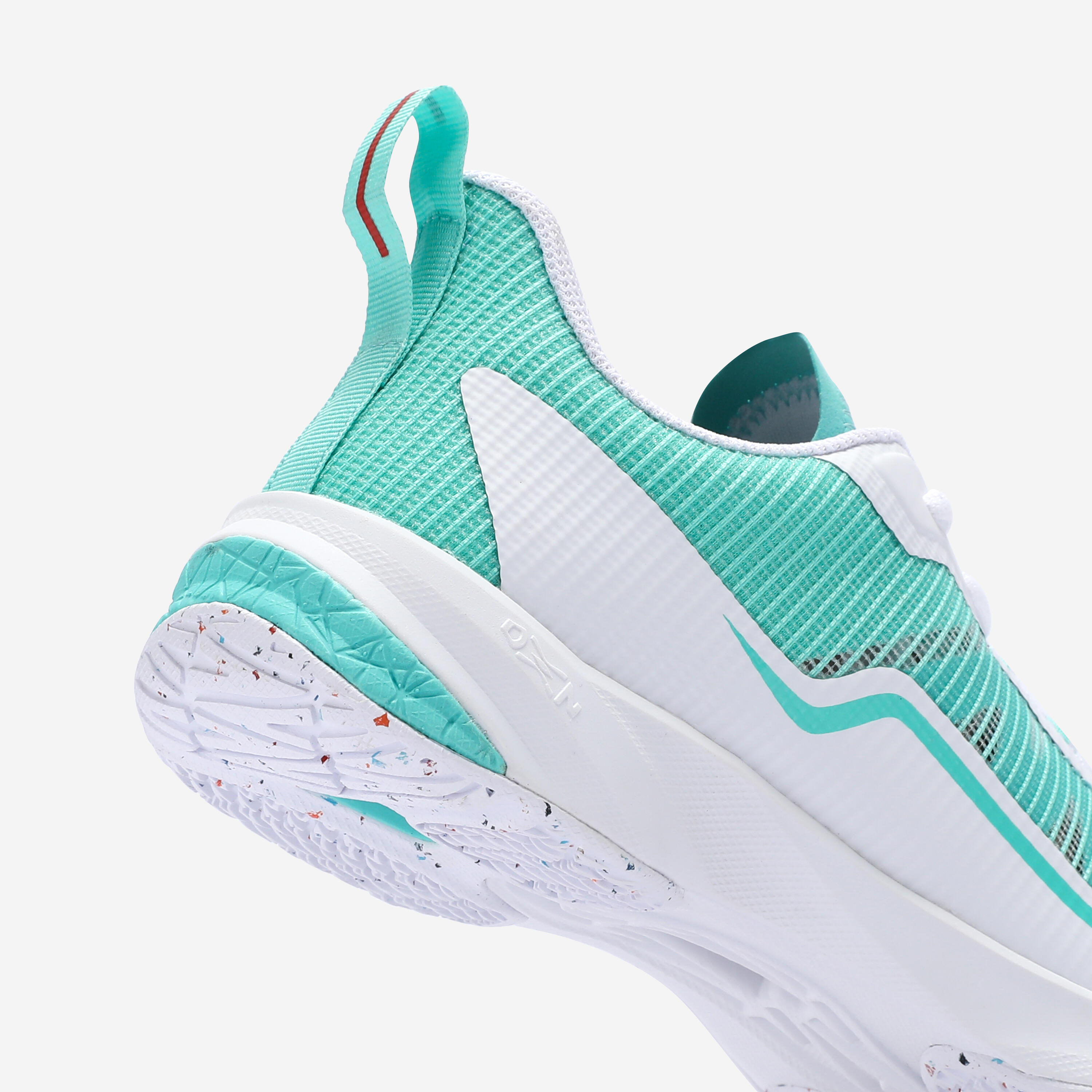 Scarpe badminton donna BS 560 LITE turchese-bianco 3/7