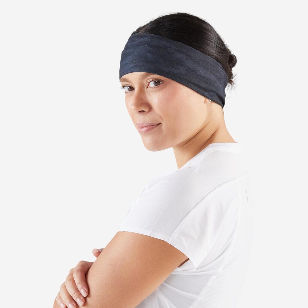 Tour de cou running / Bandeau multifonctions Homme Femme -KIPRUN noir